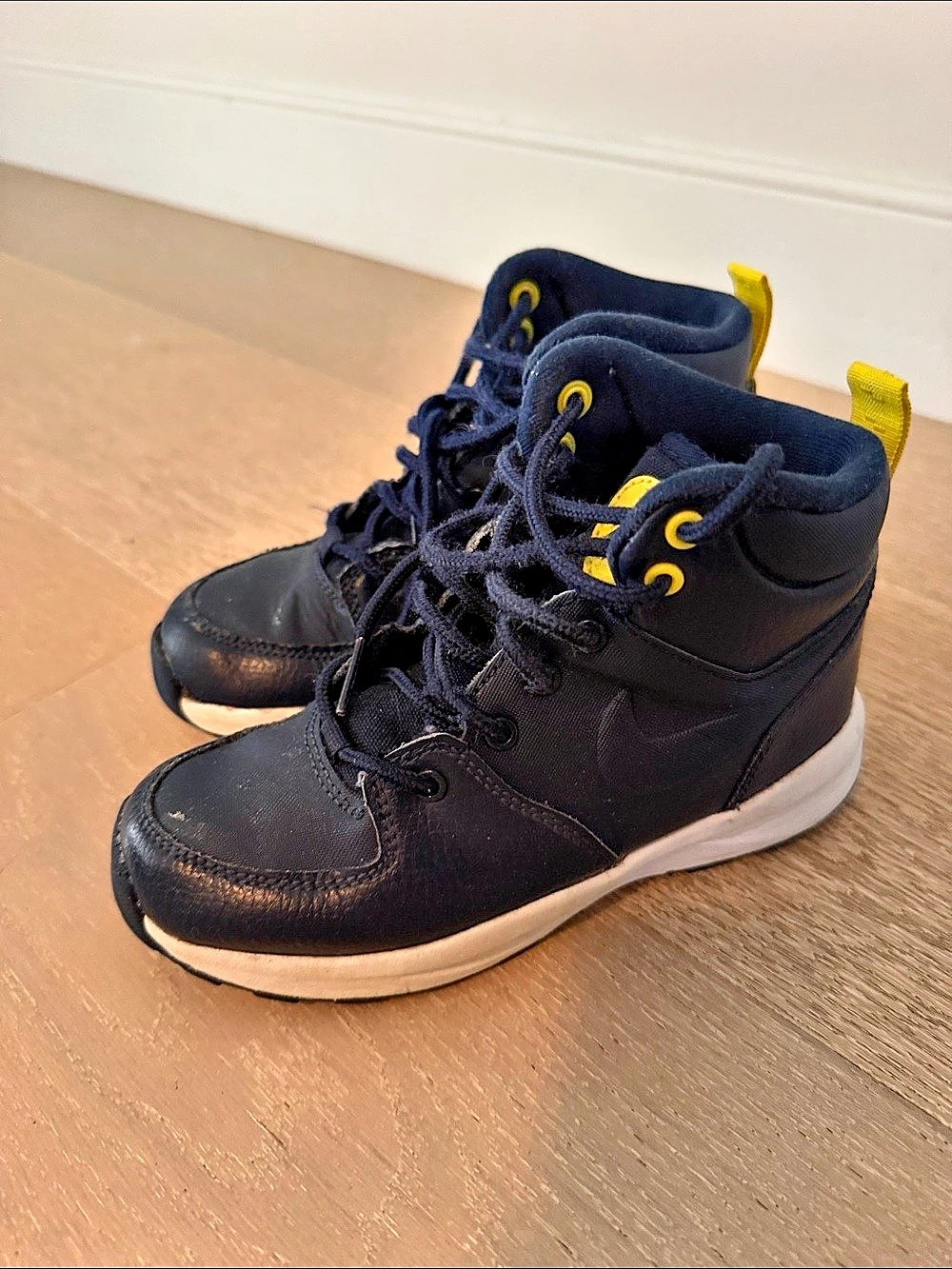 Nike high top sneakers kids 13c